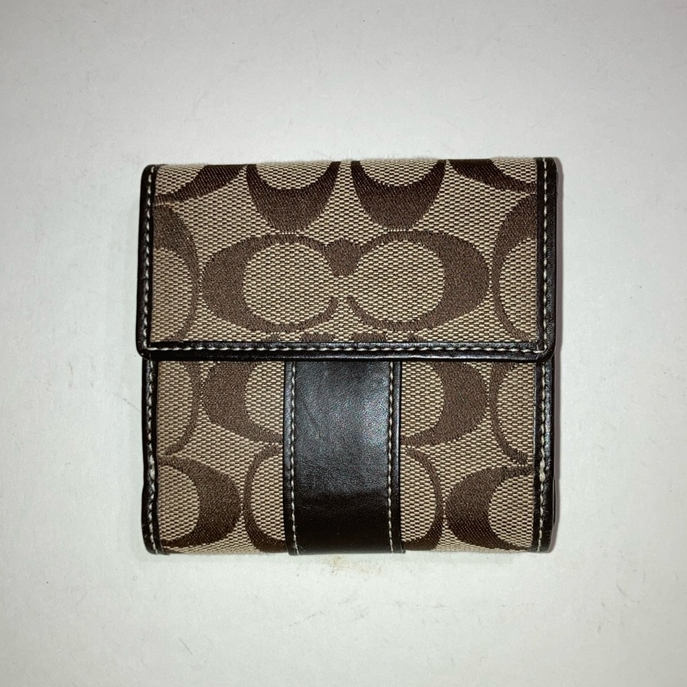🥥 Coach Signature 🥥 Mini Wallet - Picture 6 of 15